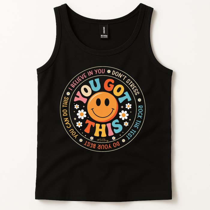 Test Day You Got This Rock The Test Teacher Testing Day Tank Top
