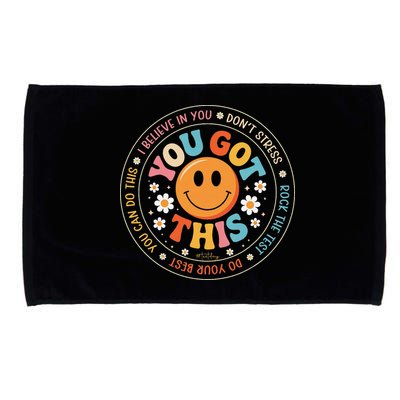 Test Day You Got This Rock The Test Teacher Testing Day Microfiber Hand Towel