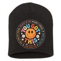 Test Day You Got This Rock The Test Teacher Testing Day Short Acrylic Beanie