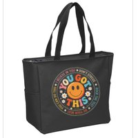 Test Day You Got This Rock The Test Teacher Testing Day Zip Tote Bag