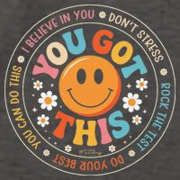 Test Day You Got This Rock The Test Teacher Testing Day Vector Backpack