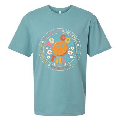 Test Day You Got This Rock The Test Teacher Testing Day Sueded Cloud Jersey T-Shirt
