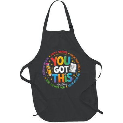 Test Day You Got This Rock The Test Teacher Testing Day Apron