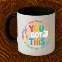 Test Day You Got This Rock The Test Teacher Testing Day Mug