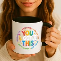 Test Day You Got This Rock The Test Teacher Testing Day Mug