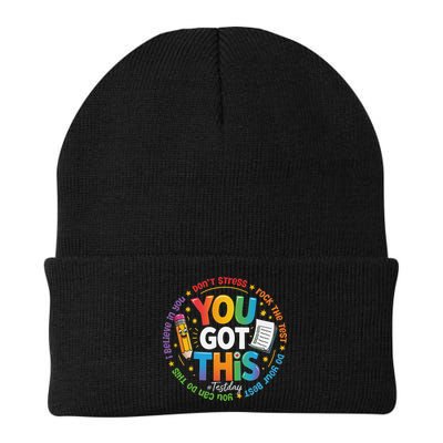 Test Day You Got This Rock The Test Teacher Testing Day Beanie