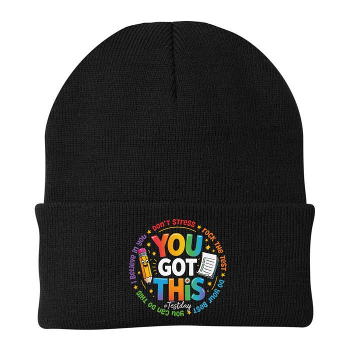 Test Day You Got This Rock The Test Teacher Testing Day Beanie