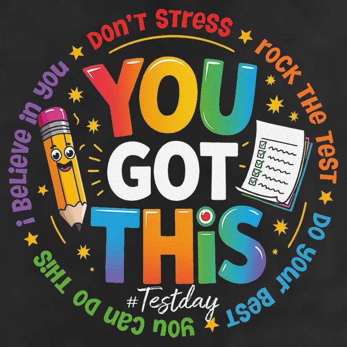 Test Day You Got This Rock The Test Teacher Testing Day Beanie