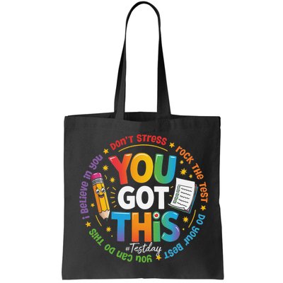 Test Day You Got This Rock The Test Teacher Testing Day Bag