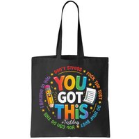 Test Day You Got This Rock The Test Teacher Testing Day Bag