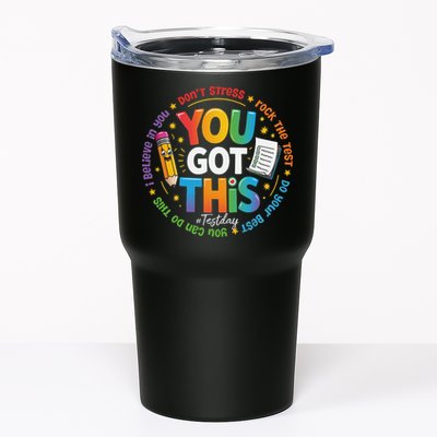 Test Day You Got This Rock The Test Teacher Testing Day Tumbler