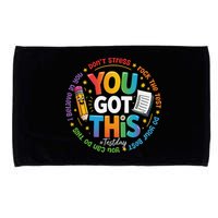 Test Day You Got This Rock The Test Teacher Testing Day Microfiber Hand Towel