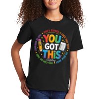 Test Day You Got This Rock The Test Teacher Testing Day Kids T-Shirt