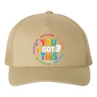 Test Day You Got This Rock The Test Teacher Testing Day Yupoong Adult 5-Panel Trucker Hat