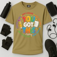 Test Day You Got This Rock The Test Teacher Testing Day Performance Shirt