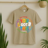 Test Day You Got This Rock The Test Teacher Testing Day T-Shirt