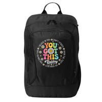 Test Day You Got This Rock The Test Teacher Testing Day City Backpack