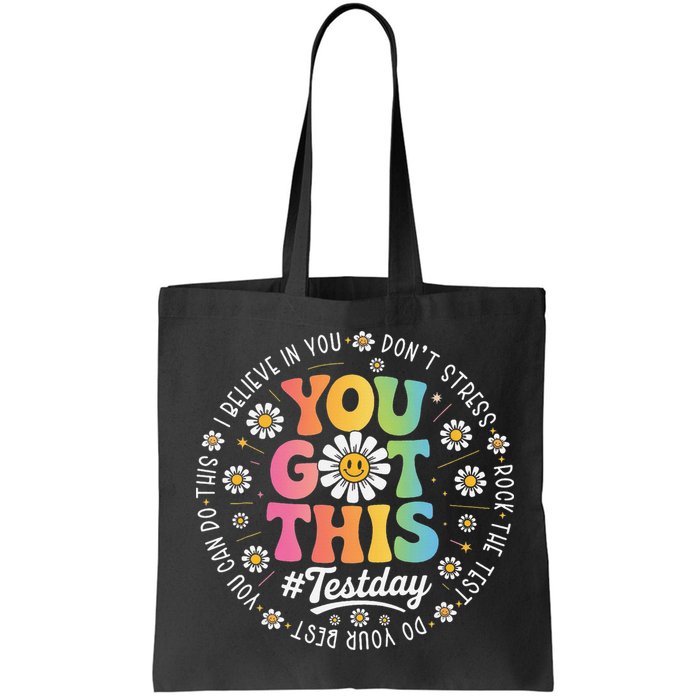 Test Day You Got This Rock The Test Teacher Testing Day Bag