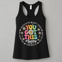 Test Day You Got This Rock The Test Teacher Testing Day Womens Tank Top