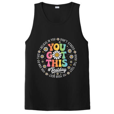 Test Day You Got This Rock The Test Teacher Testing Day PosiCharge Competitor Tank