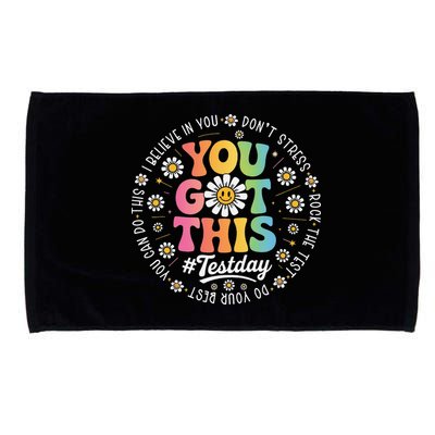 Test Day You Got This Rock The Test Teacher Testing Day Microfiber Hand Towel
