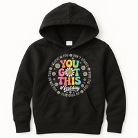 Test Day You Got This Rock The Test Teacher Testing Day Kids Hoodie