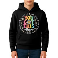 Test Day You Got This Rock The Test Teacher Testing Day Kids Hoodie