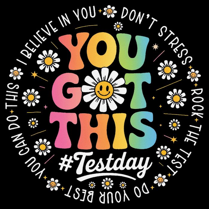 Test Day You Got This Rock The Test Teacher Testing Day Wool Snapback Cap