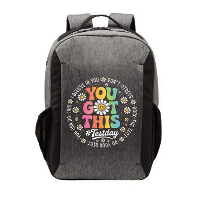 Test Day You Got This Rock The Test Teacher Testing Day Vector Backpack