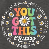 Test Day You Got This Rock The Test Teacher Testing Day Vector Backpack