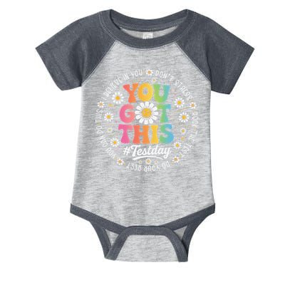 Test Day You Got This Rock The Test Teacher Testing Day Infant Baby Jersey Bodysuit