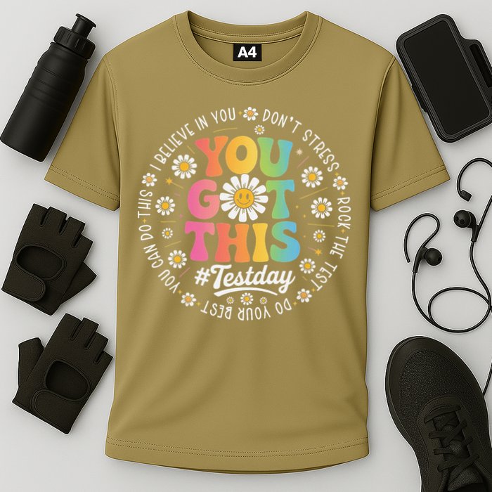 Test Day You Got This Rock The Test Teacher Testing Day Performance Shirt