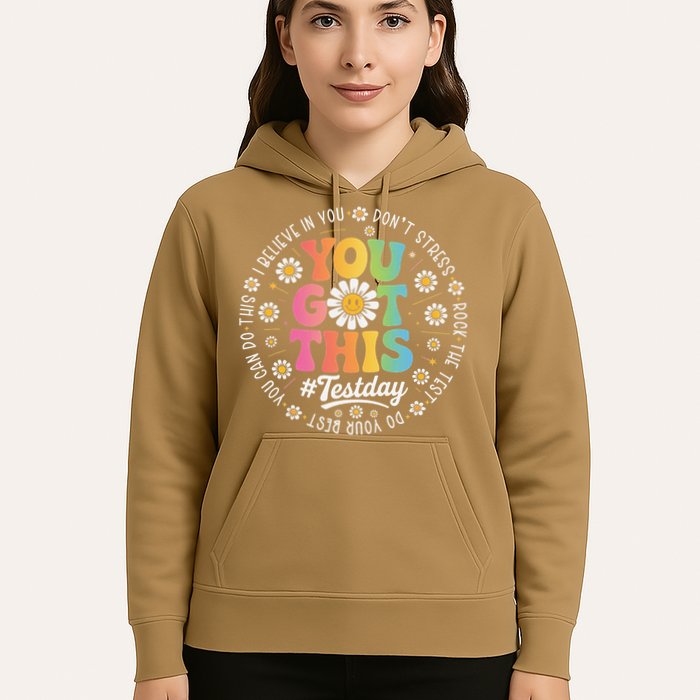 Test Day You Got This Rock The Test Teacher Testing Day Hoodie