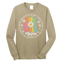Test Day You Got This Rock The Test Teacher Testing Day Long Sleeve Shirt