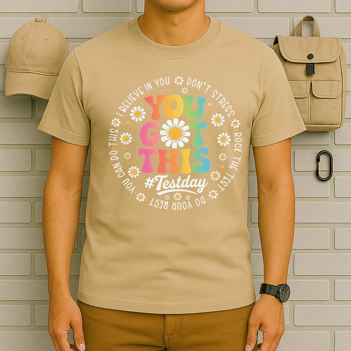 Test Day You Got This Rock The Test Teacher Testing Day T-Shirt