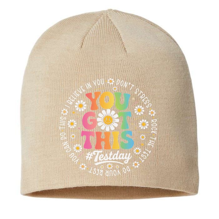 Test Day You Got This Rock The Test Teacher Testing Day Sustainable Beanie