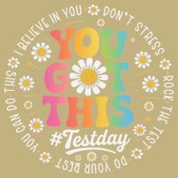 Test Day You Got This Rock The Test Teacher Testing Day Sustainable Beanie