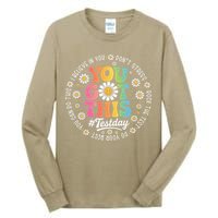 Test Day You Got This Rock The Test Teacher Testing Day Tall Long Sleeve T-Shirt