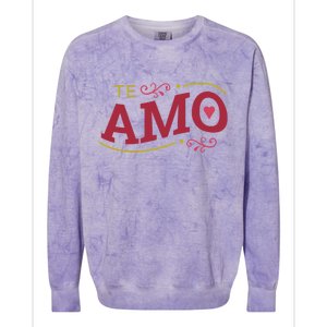 Te Amo Colorblast Crewneck Sweatshirt