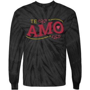 Te Amo Tie-Dye Long Sleeve Shirt