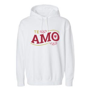 Te Amo Garment-Dyed Fleece Hoodie