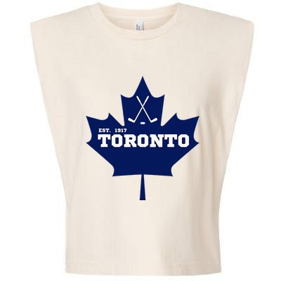 Toronto Est 1917 Sports Hockey Team Athletic Novelty Garment-Dyed Women's Muscle Tee