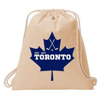 Toronto Est 1917 Sports Hockey Team Athletic Novelty Drawstring Bag