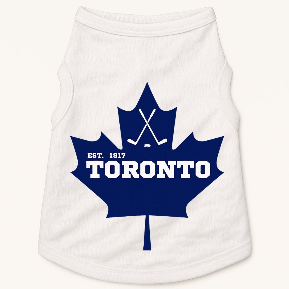 Toronto Est 1917 Sports Hockey Team Athletic Novelty Doggie Tank