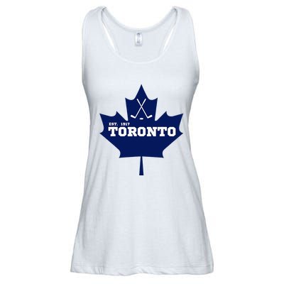 Toronto Est 1917 Sports Hockey Team Athletic Novelty Ladies Essential Flowy Tank