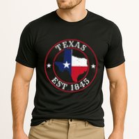 Texas Est 1845 Texan Home State Texas Pride Cooling Performance Crew T-Shirt