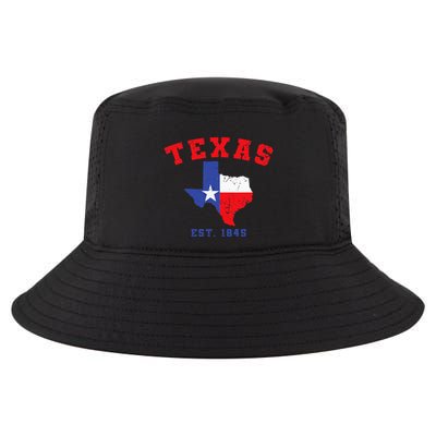 Texas Est 1845 Texas Pride Home State Texan Cool Comfort Performance Bucket Hat
