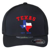 Texas Est 1845 Texas Pride Home State Texan Flexfit Unipanel Trucker Cap