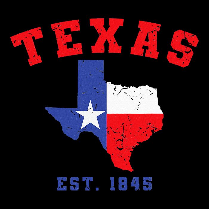 Texas Est 1845 Texas Pride Home State Texan Drawstring Bag