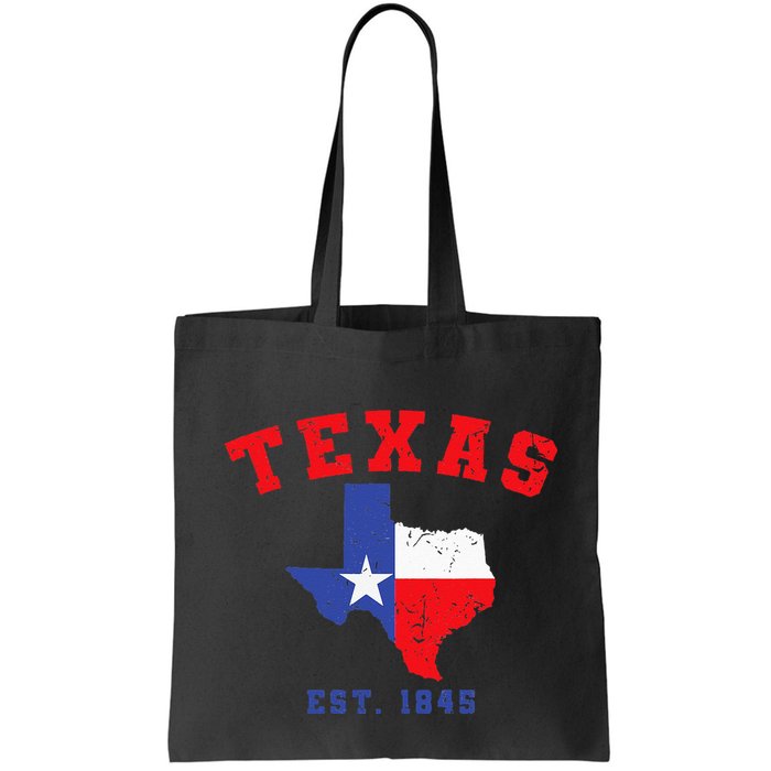 Texas Est 1845 Texas Pride Home State Texan Bag